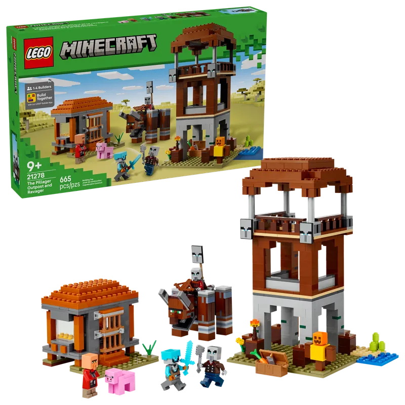 The Pillager Outpost and Ravager by LEGO – product photo 2 of 12