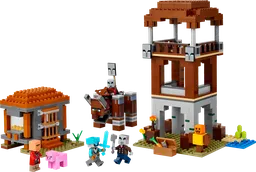 LEGO The Pillager Outpost and Ravager (21278)