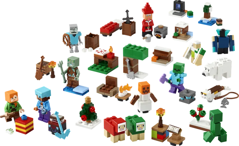 LEGO® Minecraft® Advent Calendar 2025 de LEGO – photo du produit 2 sur 7