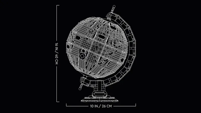 The Globe fra LEGO – produktbillede 10 af 10