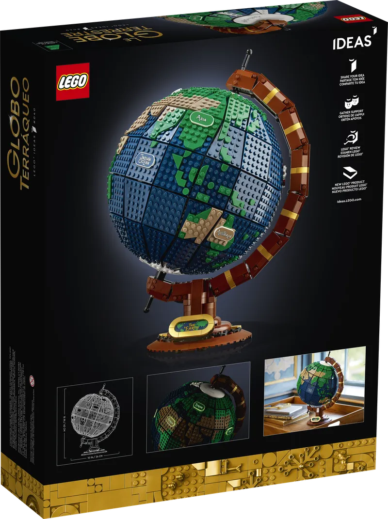 The Globe fra LEGO – produktbillede 7 af 10