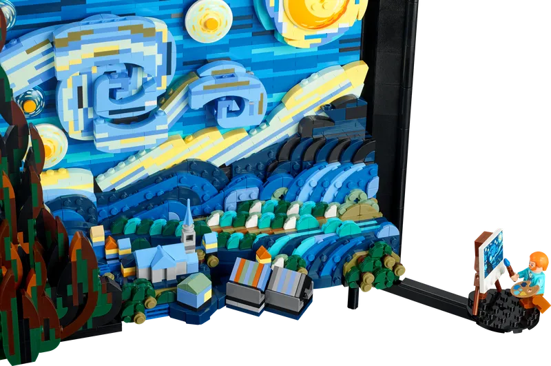 Vincent van Gogh - The Starry Night von LEGO – Produktfoto 5 von 11