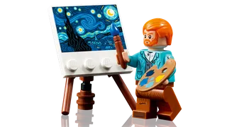 Vincent van Gogh - The Starry Night von LEGO – Produktfoto 6 von 11