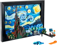 Vincent van Gogh - De sterrennacht - Afbeelding 1 van 11