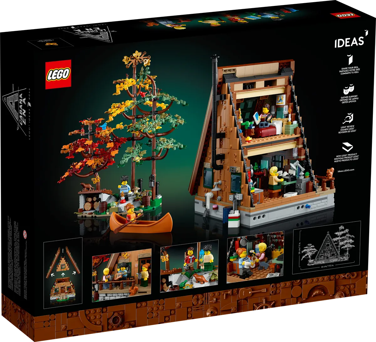 LEGO A-Frame Cabin (21338) - Bild 8