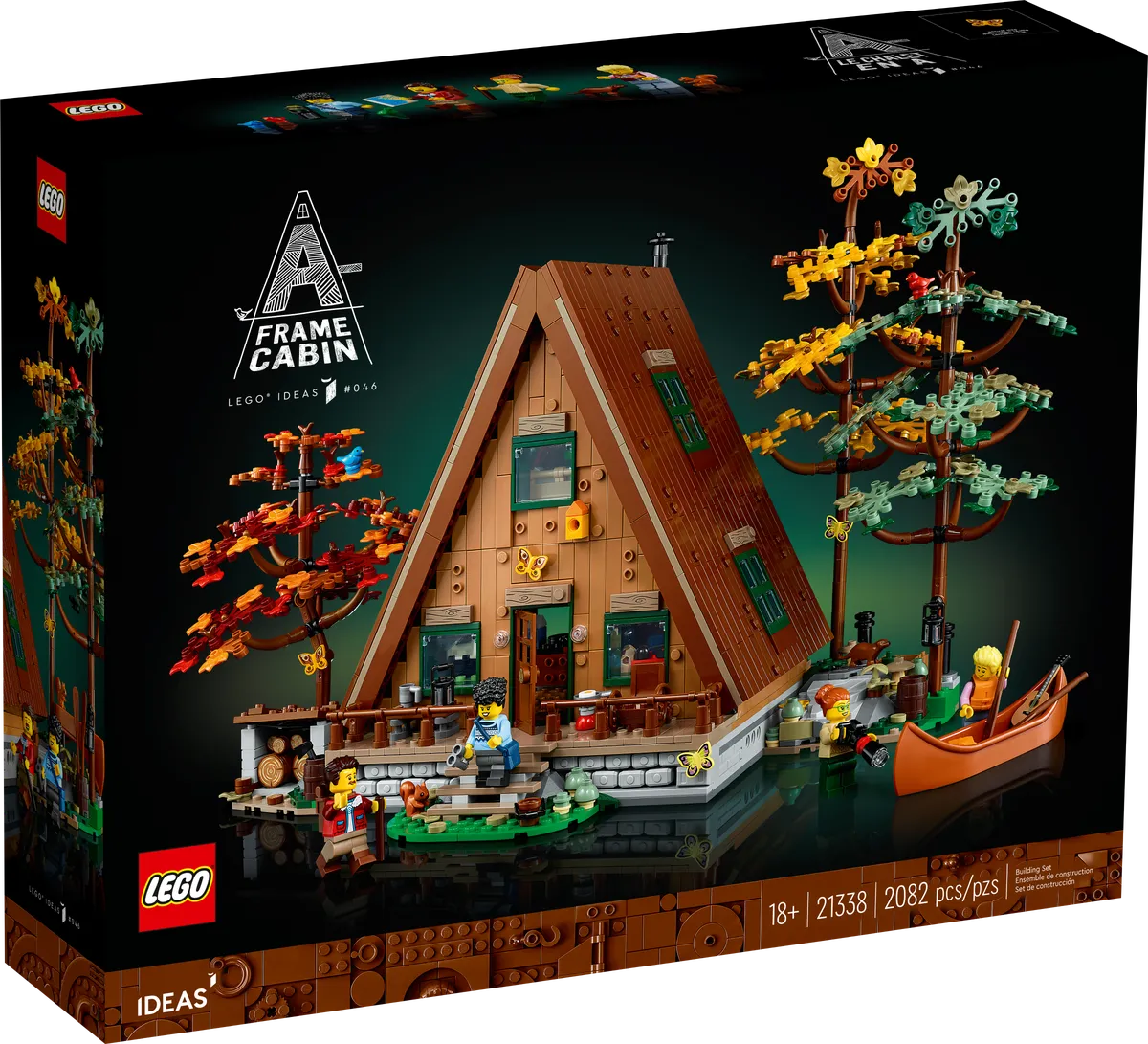 LEGO A-Frame Cabin (21338) - Bild 1