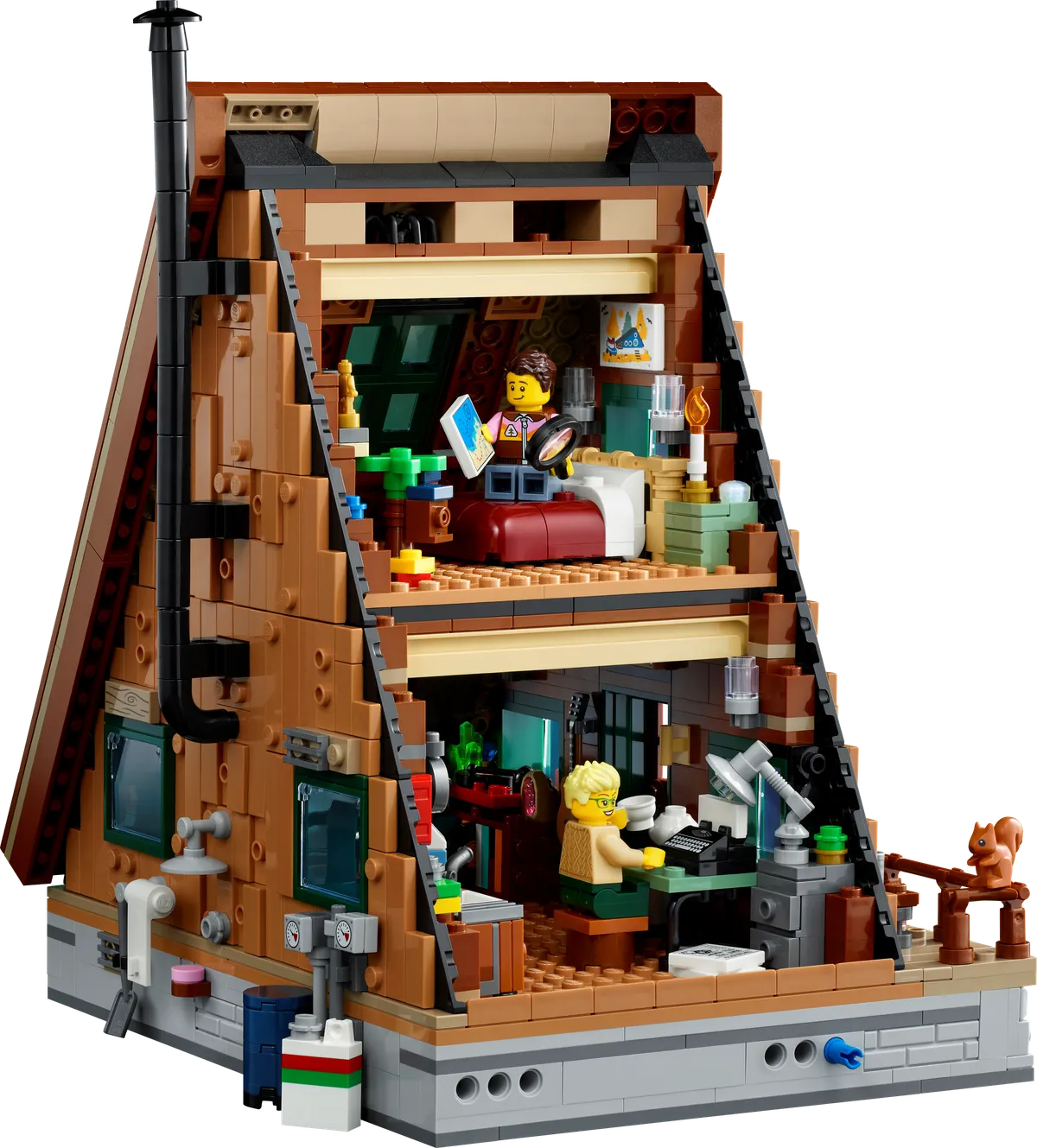 LEGO A-Frame Cabin (21338) - Bild 4