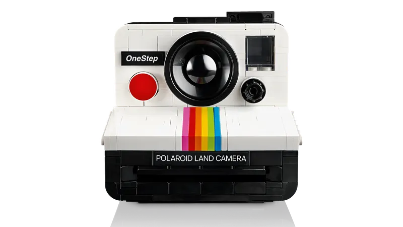 Polaroid OneStep SX-70 camera van LEGO – productfoto 4 van 10