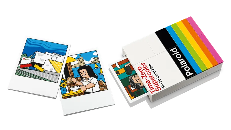 Polaroid OneStep SX-70 camera van LEGO – productfoto 6 van 10