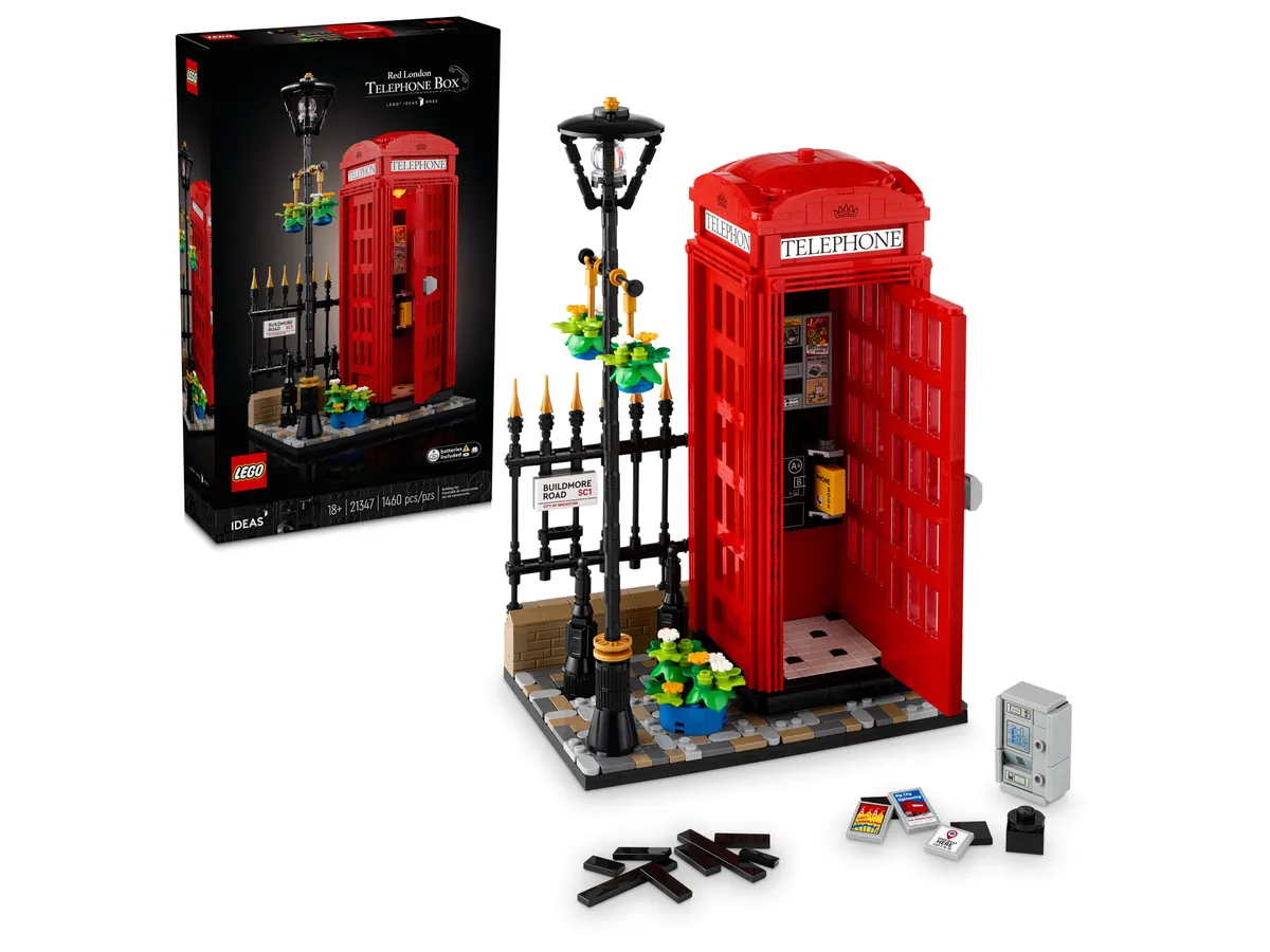 LEGO Red London Telephone Box (21347) - Bild 11