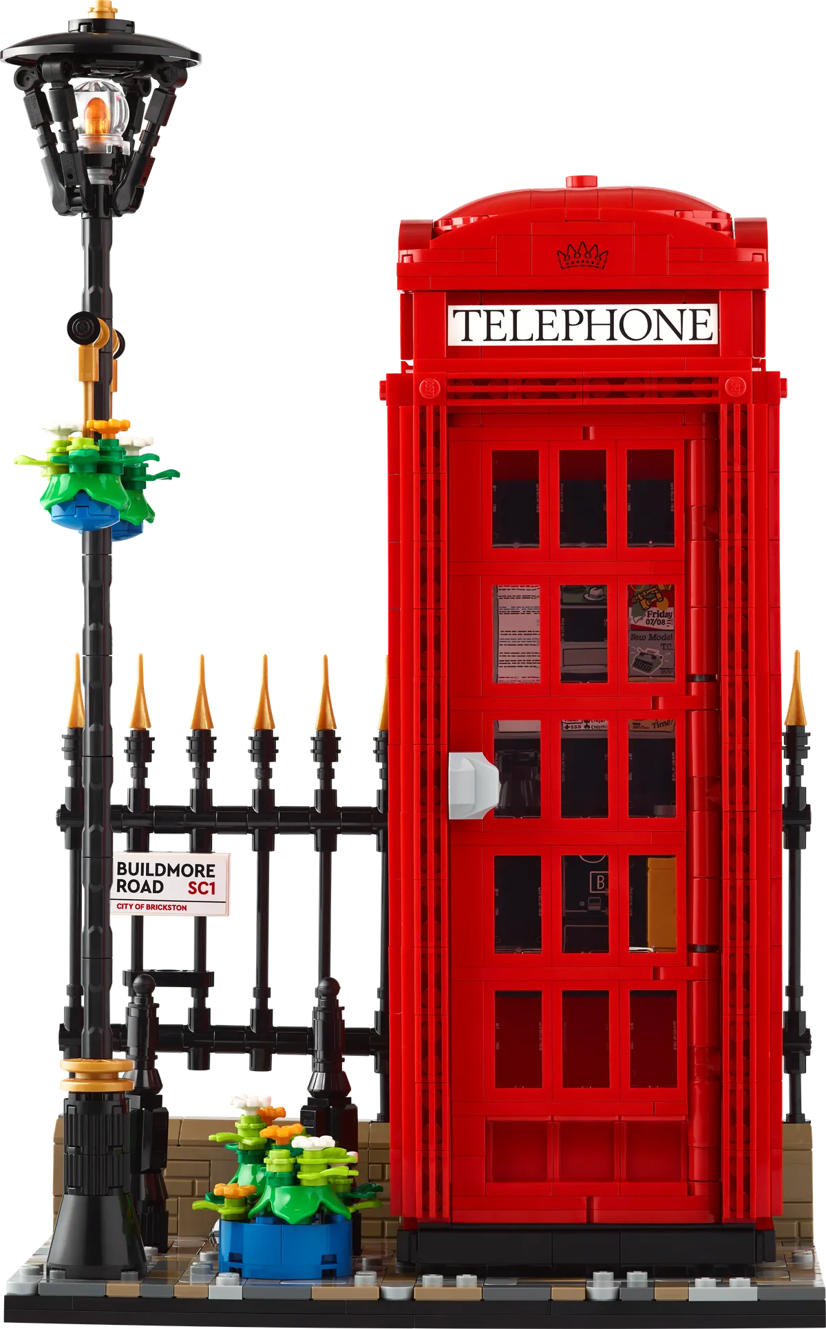 LEGO Red London Telephone Box (21347) - Bild 1