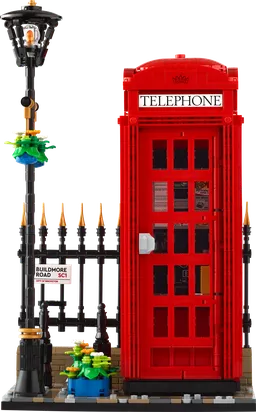 LEGO Red London Telephone Box (21347) - afbeelding 1