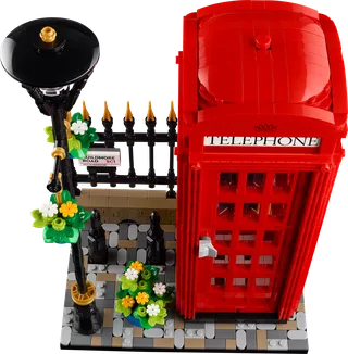 Rode Londense telefooncel van LEGO – productfoto 3 van 12