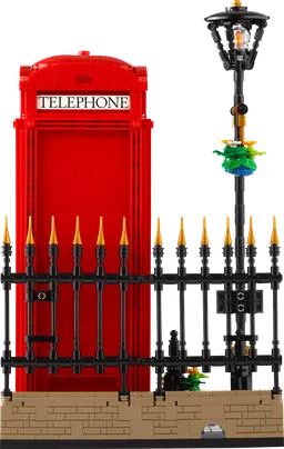 LEGO Red London Telephone Box (21347) - afbeelding 3