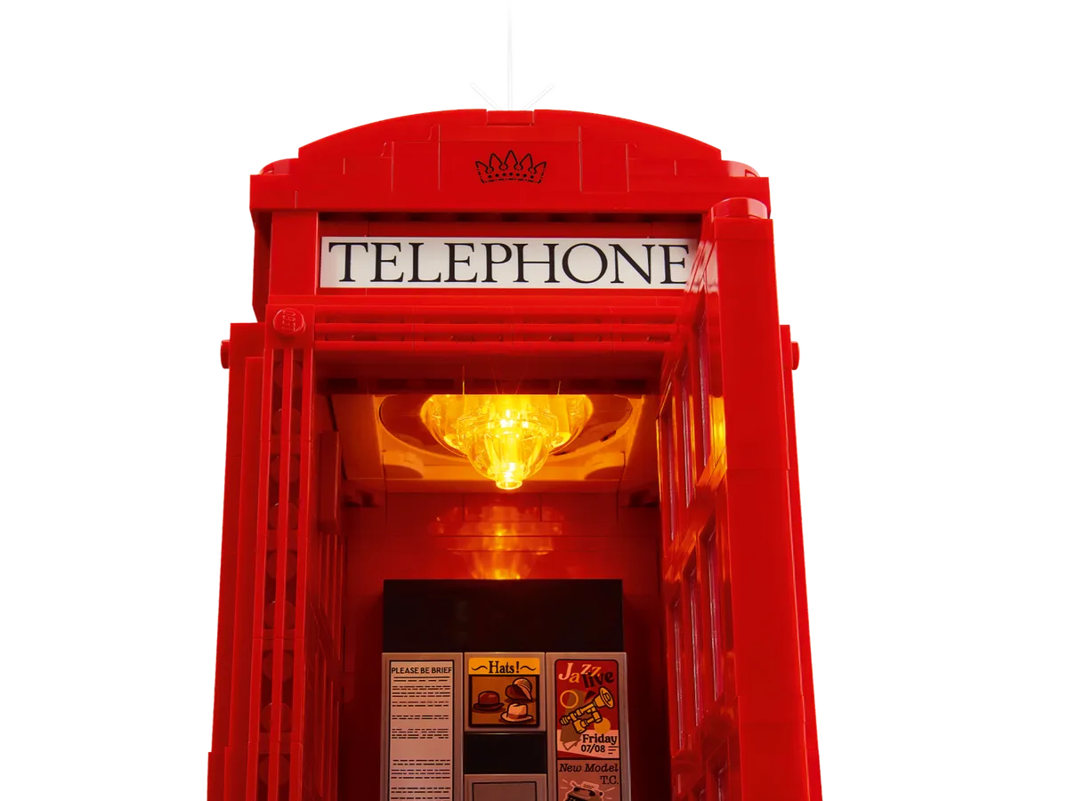 LEGO Red London Telephone Box (21347) - Bild 4