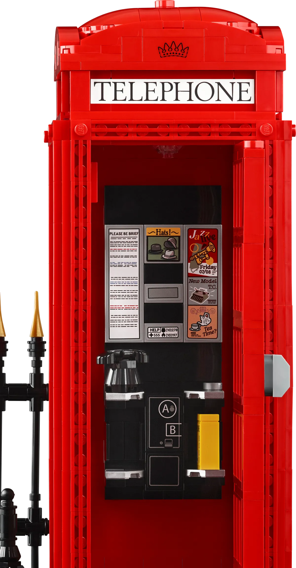 LEGO Red London Telephone Box (21347) - Bild 5