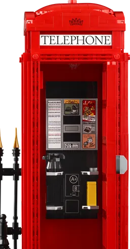 LEGO Red London Telephone Box (21347) - afbeelding 5