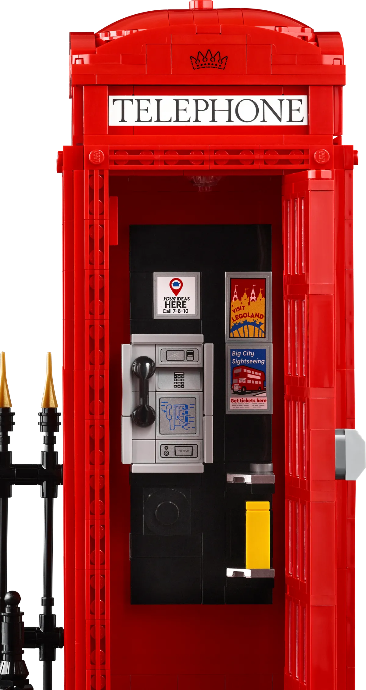 LEGO Red London Telephone Box (21347) - Bild 6