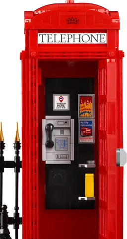 LEGO Red London Telephone Box (21347) - afbeelding 6