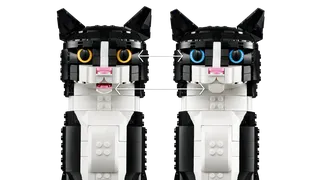 Tuxedo Cat von LEGO – Produktfoto 5 von 10