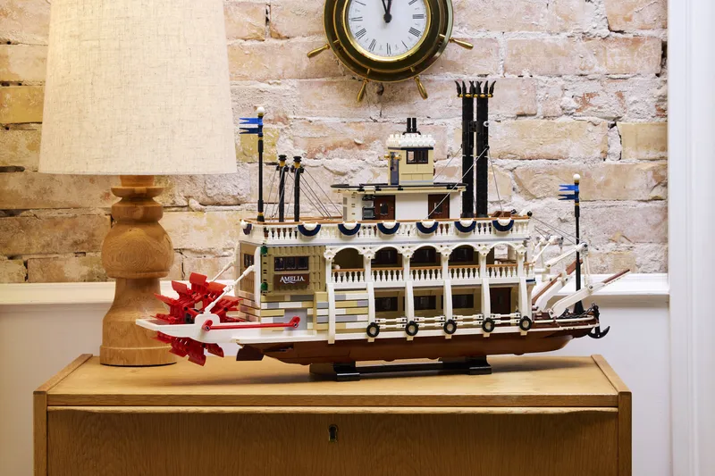 Stoomboot van LEGO – productfoto 15 van 19