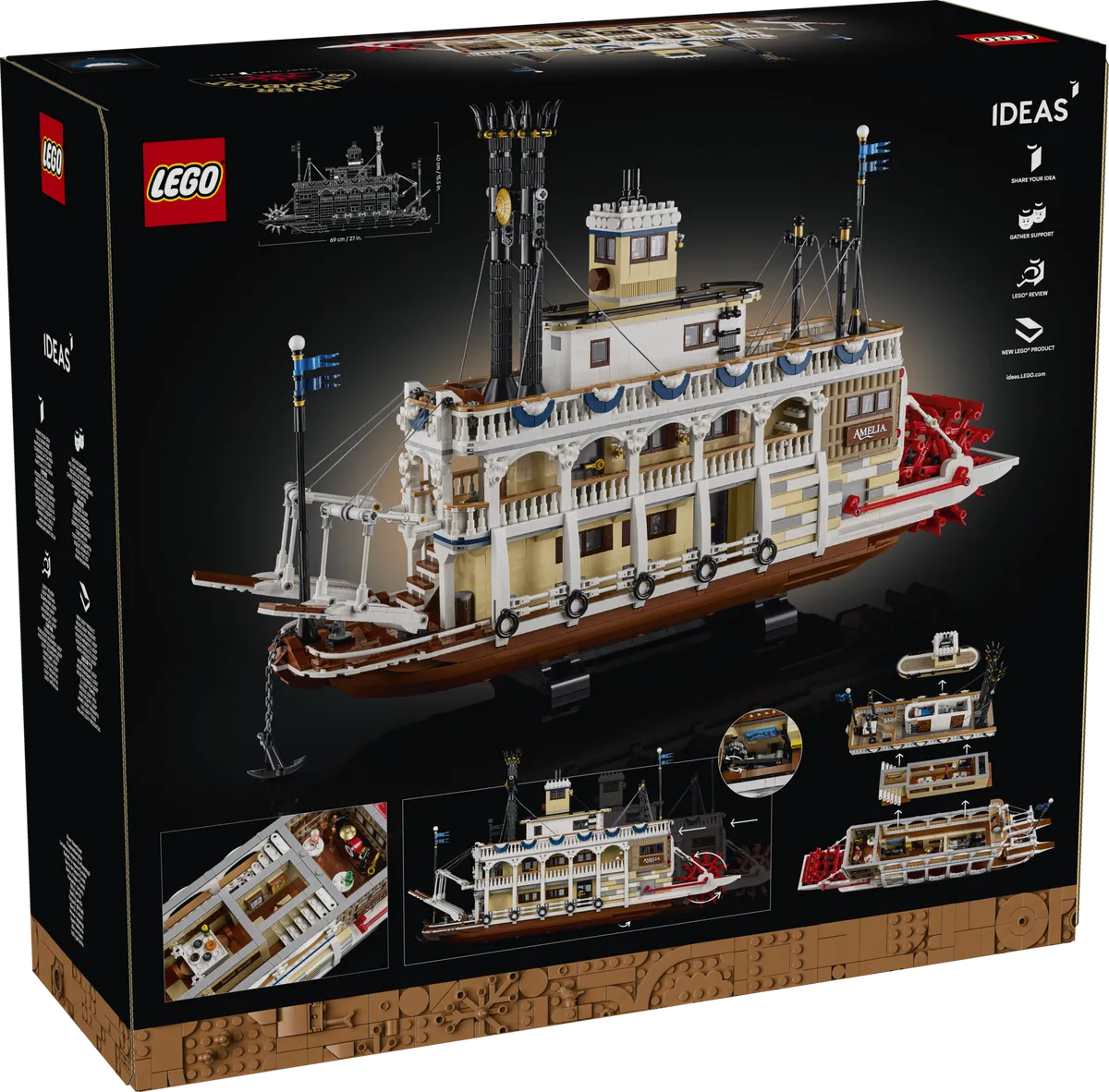 LEGO River Steamboat (21356) - Bild 18