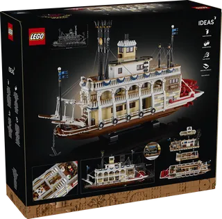 Stoomboot van LEGO – productfoto 19 van 19