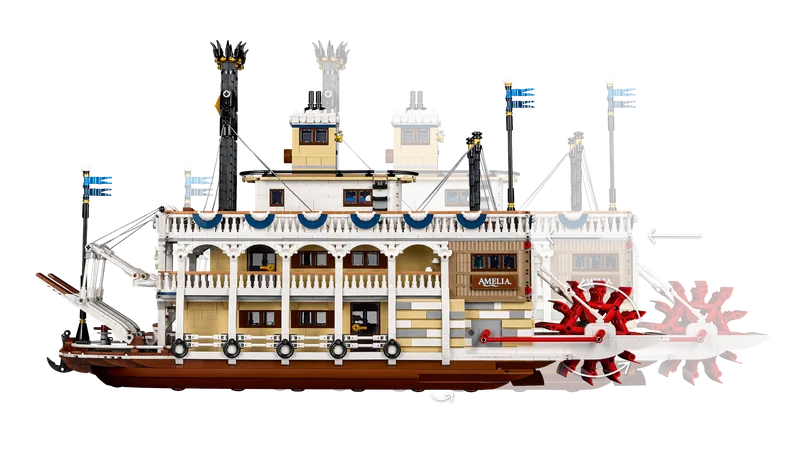 Stoomboot van LEGO – productfoto 7 van 19