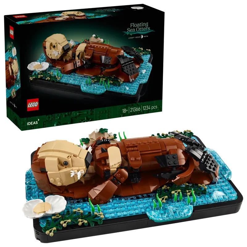 Floating Sea Otters von LEGO – Produktfoto 2 von 16