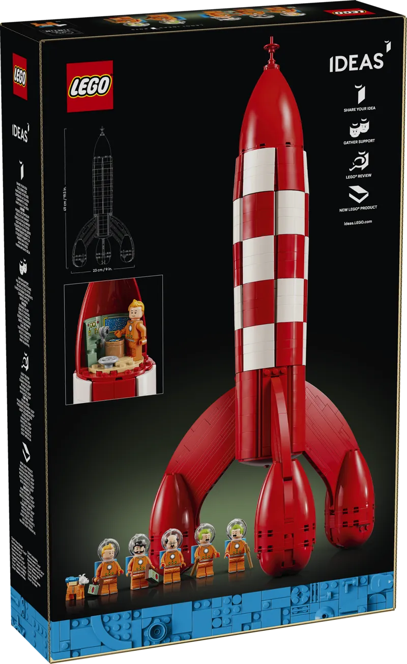 Tintin® Moon Rocket by LEGO – product photo 16 of 16
