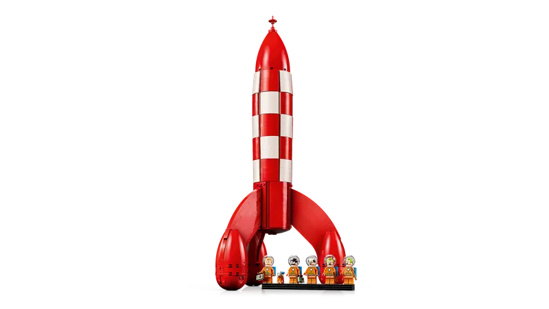 LEGO 21367 Tintin Moon Rocket detail image