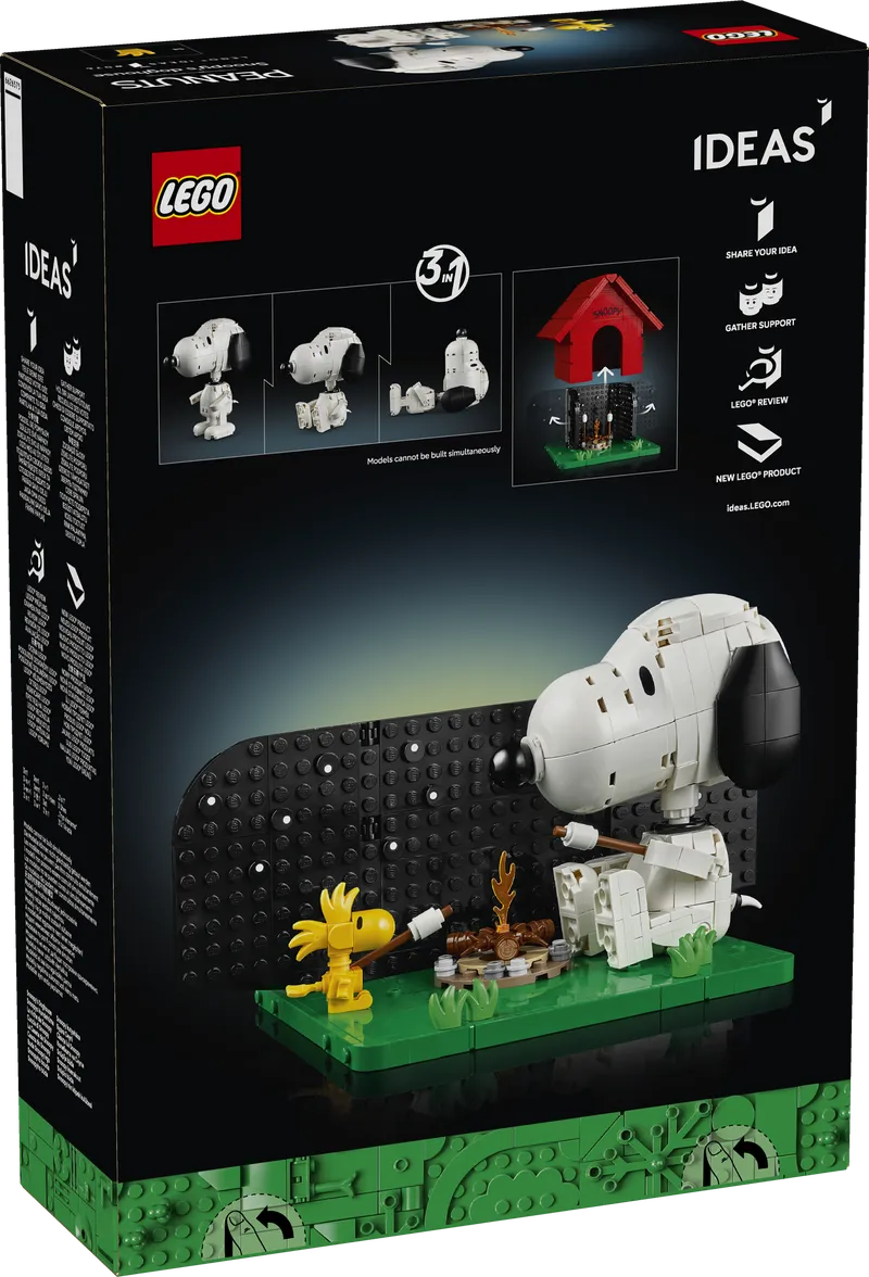Peanuts: Snoopy's Doghouse van LEGO – productfoto 16 van 16