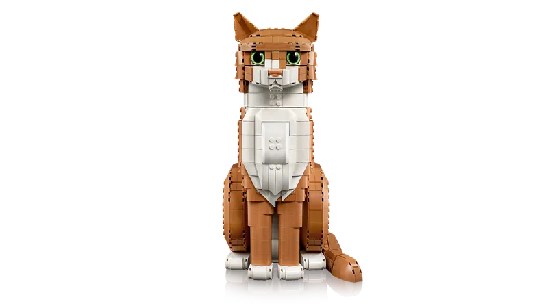 LEGO 21376 Orange Cat detail image