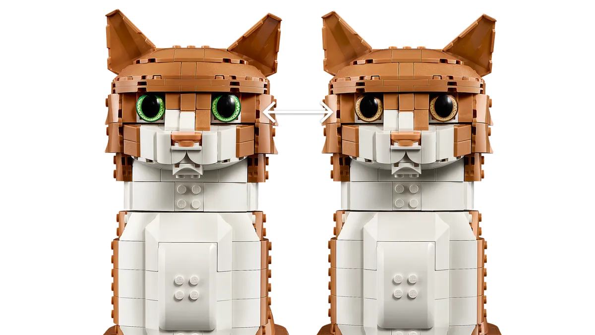 LEGO Orange Cat (21376) - image 4