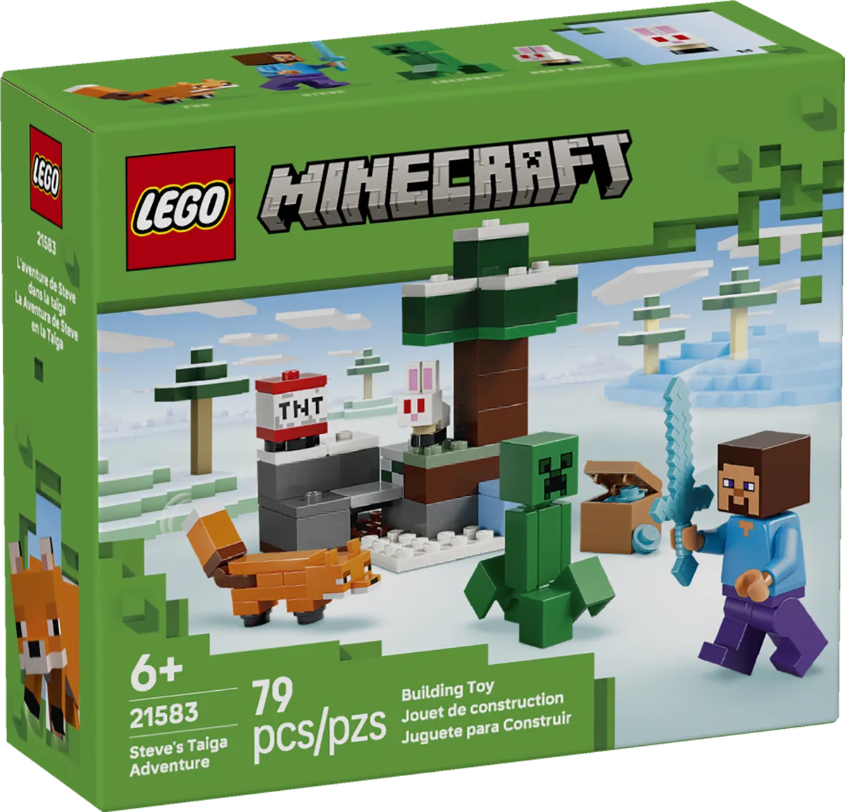 LEGO Steve's Taiga Adventure (21583) - Bild 1
