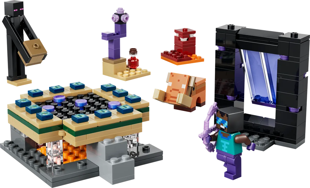 LEGO Nether & End Portal Journey (21584)