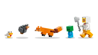 Kippenboerderij van LEGO – productfoto 3 van 12