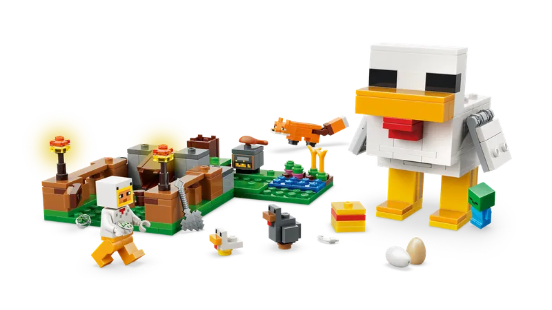 Kippenboerderij van LEGO – productfoto 4 van 12