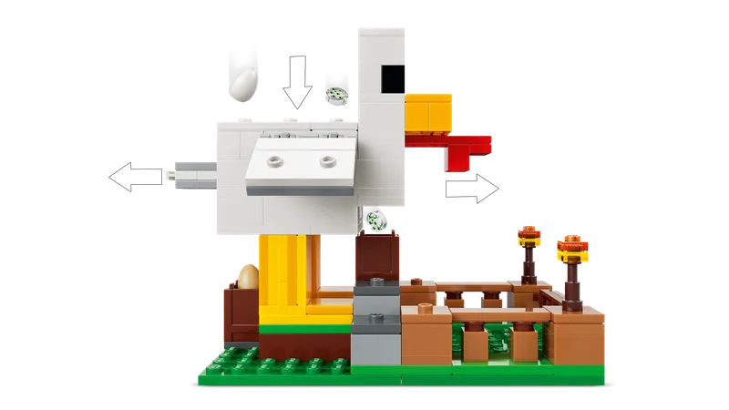 Kippenboerderij van LEGO – productfoto 5 van 12