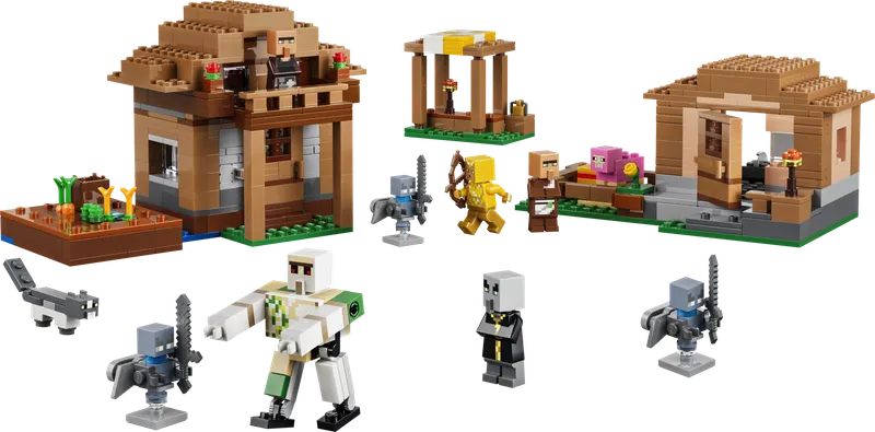 LEGO 21596 Evoker Village Attack, 607 stenen