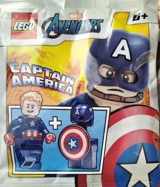 Captain America van LEGO – productfoto