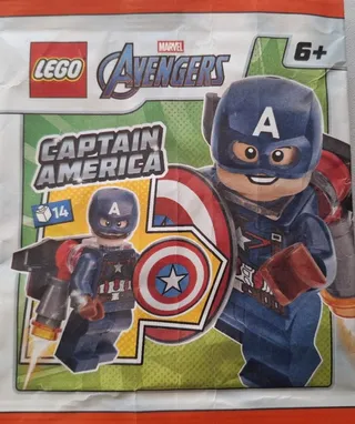 Captain America van LEGO – productfoto