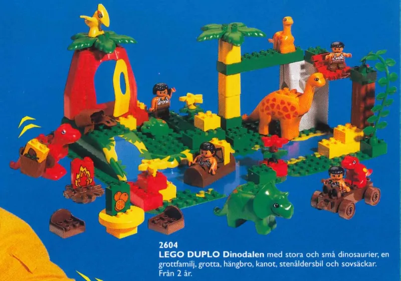 Ontdek de Prehistorie met Dino Wereld LEGO Set 2604