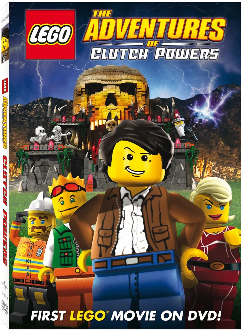 The Adventures of Clutch Powers - DVD von LEGO – Produktfoto