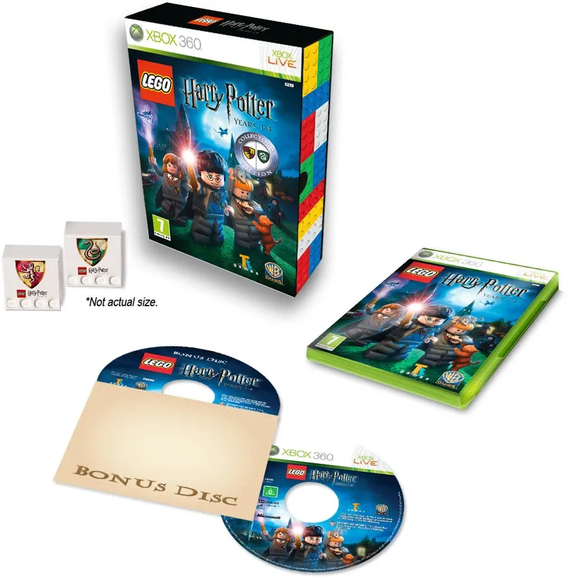Harry Potter: Years 1-4 Collector's Edition - Xbox 360 von LEGO – Produktfoto
