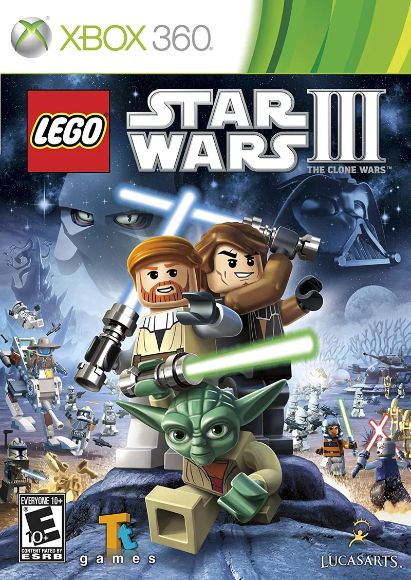 Star Wars III: The Clone Wars - Xbox 360 by LEGO – product photo