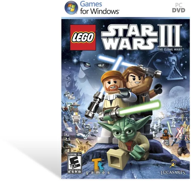 Star Wars III: The Clone Wars - PC DVD-ROM von LEGO – Produktfoto