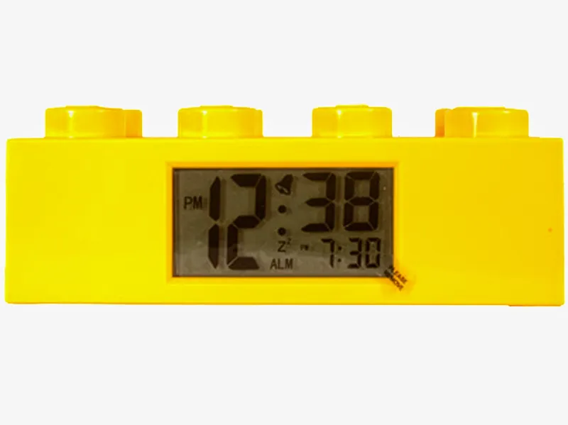 Brick Alarm Clock (Yellow) von LEGO – Produktfoto