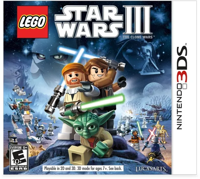 Star Wars III: The Clone Wars - 3DS von LEGO – Produktfoto