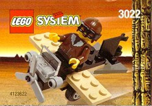 Vliegtuig van Hurrykain: Een Klassieker uit de LEGO Adventurers Serie
